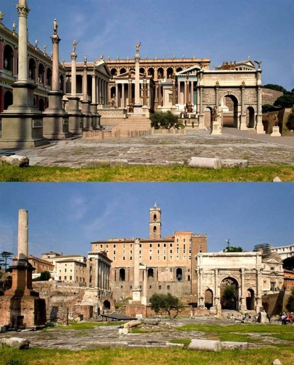 Ideas about the past - Antiquity, Reconstruction, Rome, Ruin, Longpost