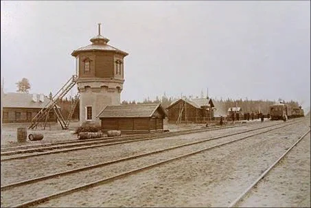 Railway in Uniy. - My, Railway, Kirov region, Longpost, Story, archive