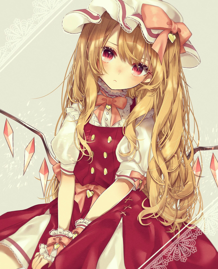 Artic by youtan - Anime art, Anime, Flandre scarlet, Touhou, 