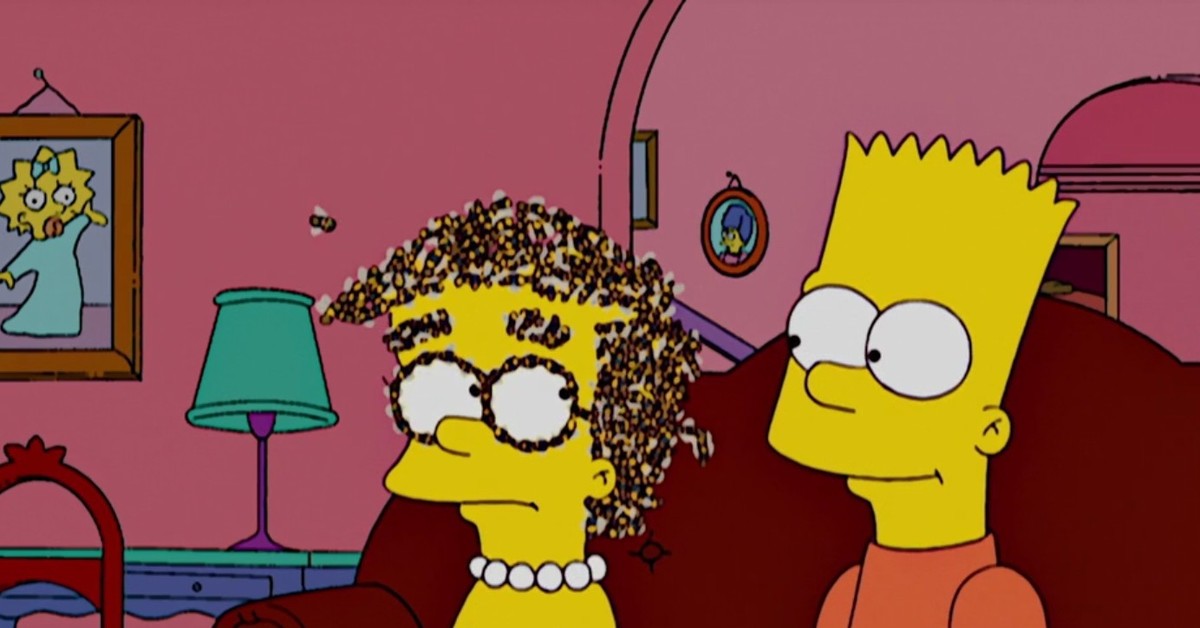 Симпсоны мая. Симпсоны Майя. Пчела симпсоны. Simpsons Bee.