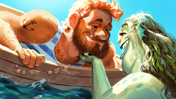 Sailor and Mermaid , , , Romain Kurdi