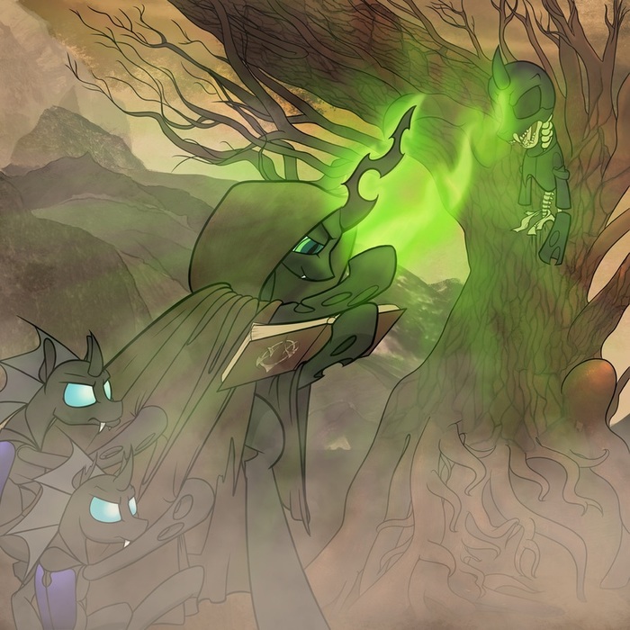 ׸ . My Little Pony, Queen Chrysalis, Semi-grimdark