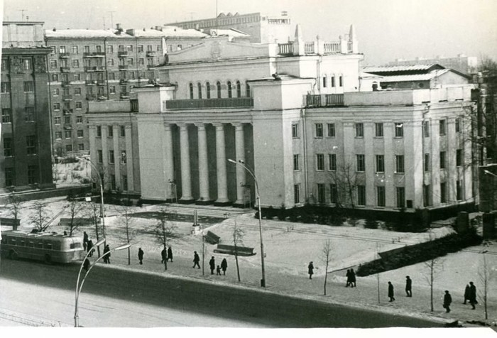 Novosibirsk House of Lenin 1970. - the USSR, Story, Retro, Novosibirsk, 1970, House, Lenin