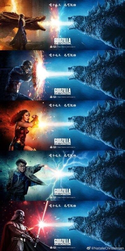 Godzilla vs... - Movie Posters, Reddit, Godzilla, Godzilla 2: King of the Monsters