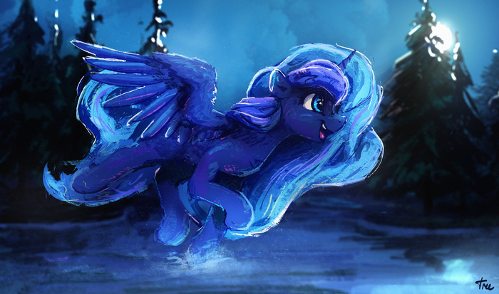 Luna Lakes My Little Pony, Princess Luna, , Thefloatingtree