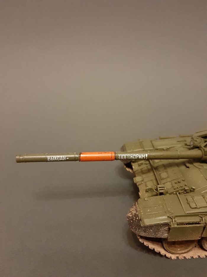 T-72 BA, Russian tank - Longpost, Tanks, Stand modeling, Prefabricated model, My