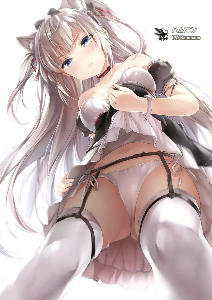 Hammann - NSFW, Azur lane, Hammann, Etty, Pantsu, Anime, Art, Anime art