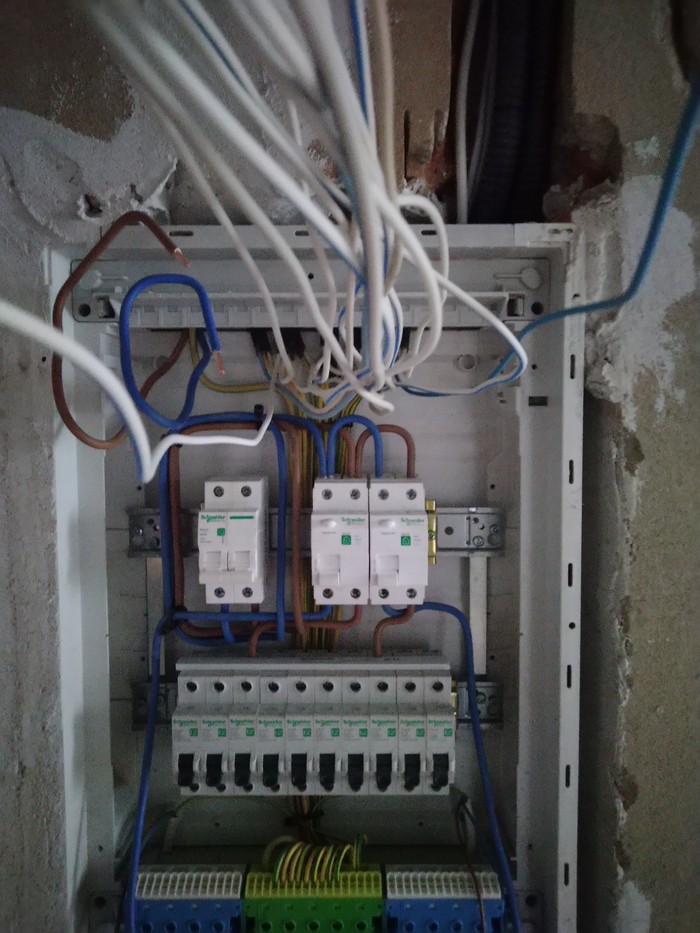 Сборка квартирного щита | Пикабу