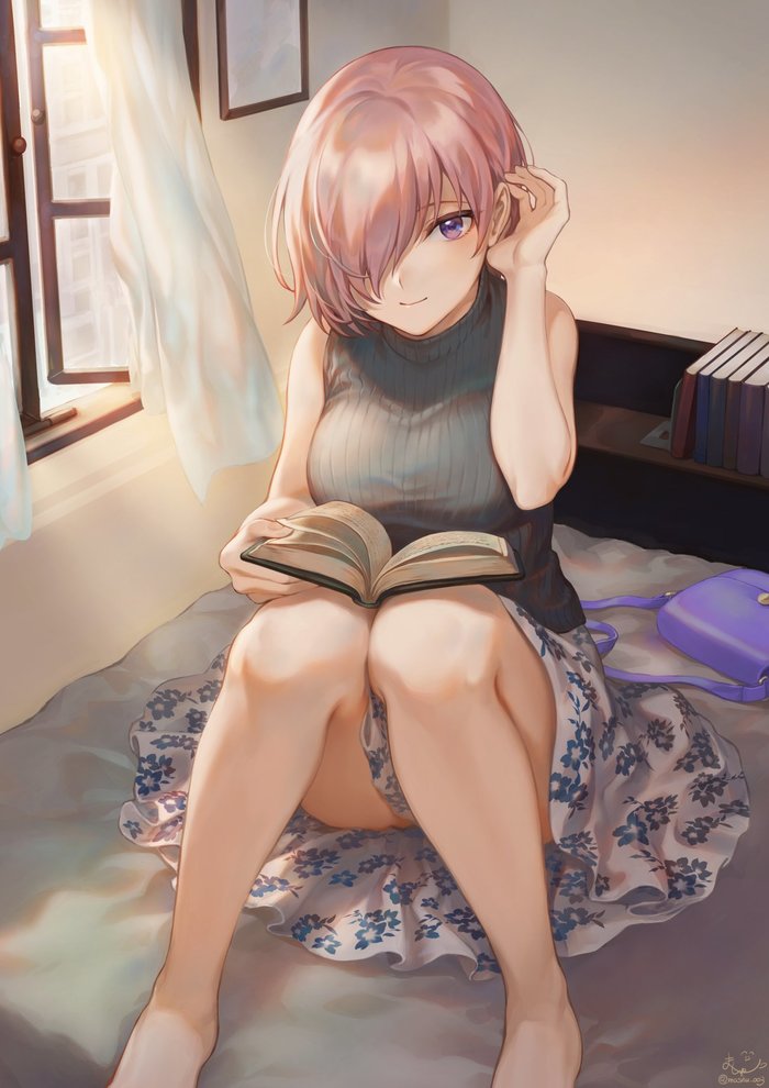Anime Art , Anime Art, Fate Grand Order, Mashu Kyrielight, Mashu 003