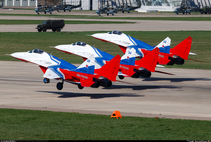 Take off! - MiG-29, Russianplanes, Airplane, The photo, Vks, Aviation of the Russian Federation, Aviation