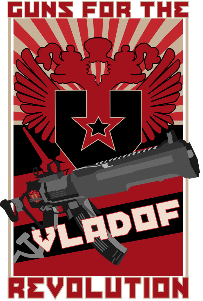 Альтернативная версия оригинального дизайна VLADOF.