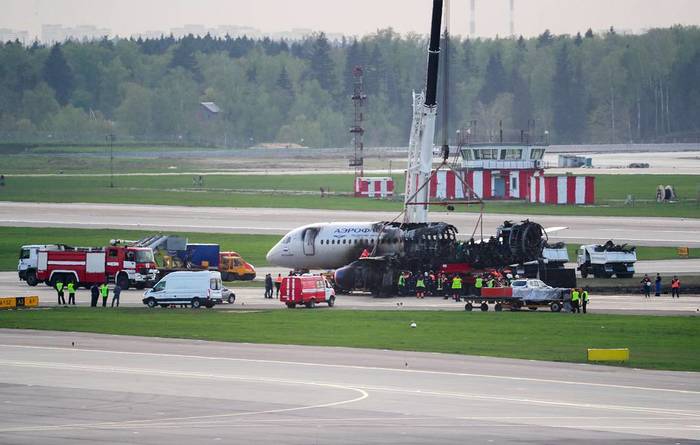 It's official. What was the real cause of the SSJ-100 crash at Sheremetyevo? - My, Sukhoi Superjet 100, Sheremetyevo, Catastrophe, Aviation, Poppy, civil Aviation, Aeroflot, Longpost