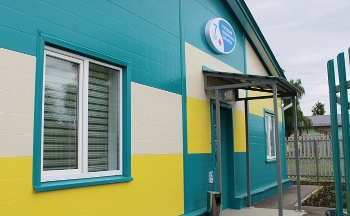 In the village of Paneevo, Ivanovo region, a feldsher-obstetric center was opened in a new building - Ivanovo region, Fap, Rural life, Russia, The medicine, Building, news