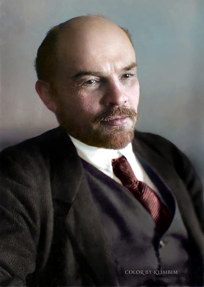 Lenin - Lenin, Colorization, Old photo