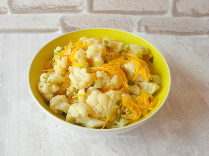 Цветная капуста по-корейски