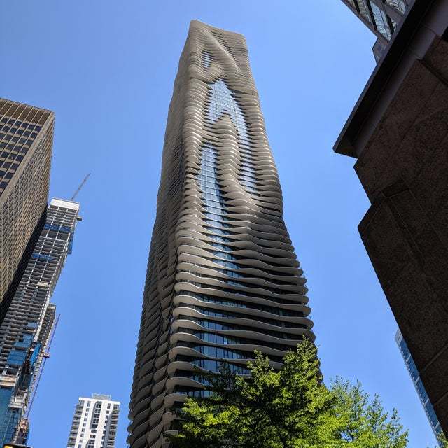 Building in Chicago looks like vertical puddles - Reddit, Building, Puddle, Architecture, Design