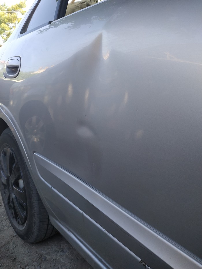 Paintless dent removal. - My, Auto repair, Pdr, Удаление, Dent, Longpost