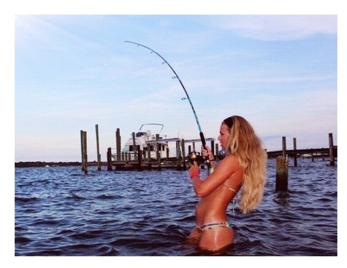 I would like such a wife! - Ideal woman, Boat, Fishing