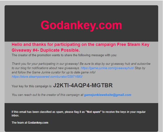 "FREE STEAM KEY GIVEAWAY #(2,3,4,5) - DUPLICATE POSSIBLE" Steam, Steam халява, КК есть