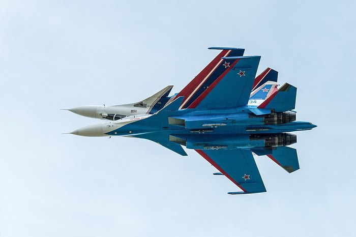 Mirror - Aviation, Airshow, , Russian Knights, Su-30cm, Military-Technical Forum Army