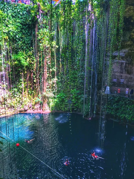 Cenote Ik-Kil - swim in the underground lake - Travels, Peace, Lake, Relaxation, Resort, Longpost, Mexico