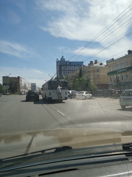 Если и покидать Омск, то так.. - Омск, Авто, Жара