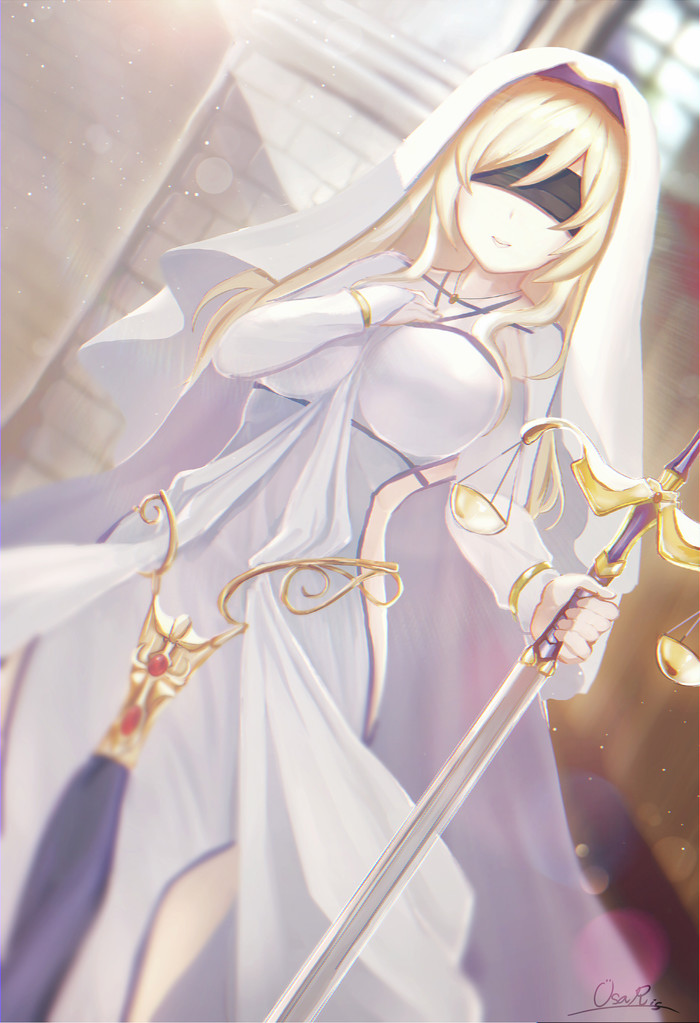 Sword Maiden (by usaris) , Anime Art, Sword Maiden, Goblin Slayer