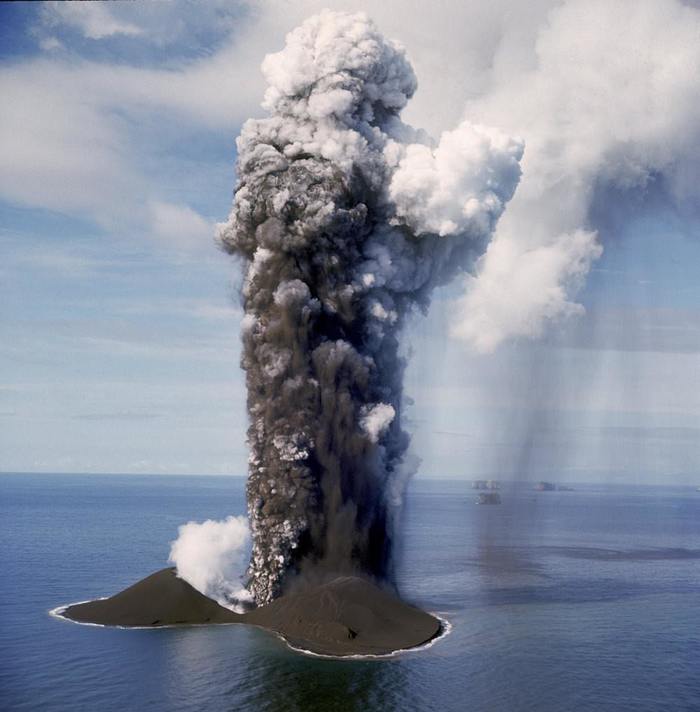 Formation of the volcanic island Surtsey in Iceland, 1963 - Surtsei, Island, Volcano, Iceland, Nature, Geography, Eruption, Eruption