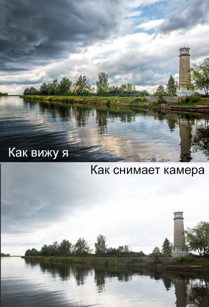 About processing - My, Moscow Canal, The photo, Landscape, Photoshop master, Dubna