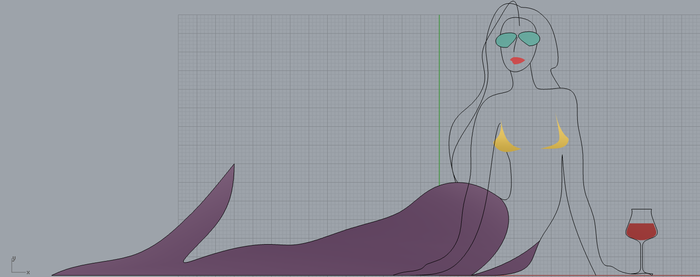 Русалка здорового... инженера-алкобушника :)