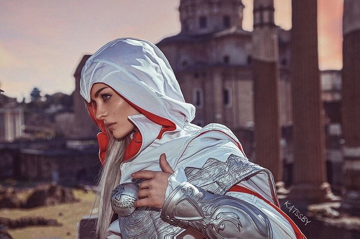 Эцио Аудиторе (fem. version) - Assassins Creed, Косплей, Katssby, София Летяго, Sophie Letyago, Эцио Аудиторе, Модели, Длиннопост