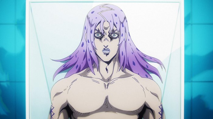 Teaser frame from episode 38 - Diavolo, Anime, Jojos bizarre adventure, Teaser, Frame, Spoiler