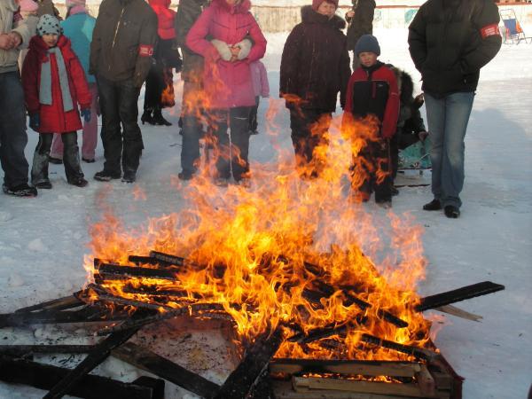 The pagans are walking - My, Maslenitsa, Tomsk, Komoyeditsa, Longpost