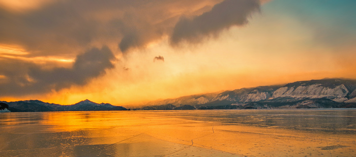 Charms of winter Baikal - My, Baikal, Leisure, Holidays in Russia, Camping, Ice, Sunrises and sunsets, Longpost