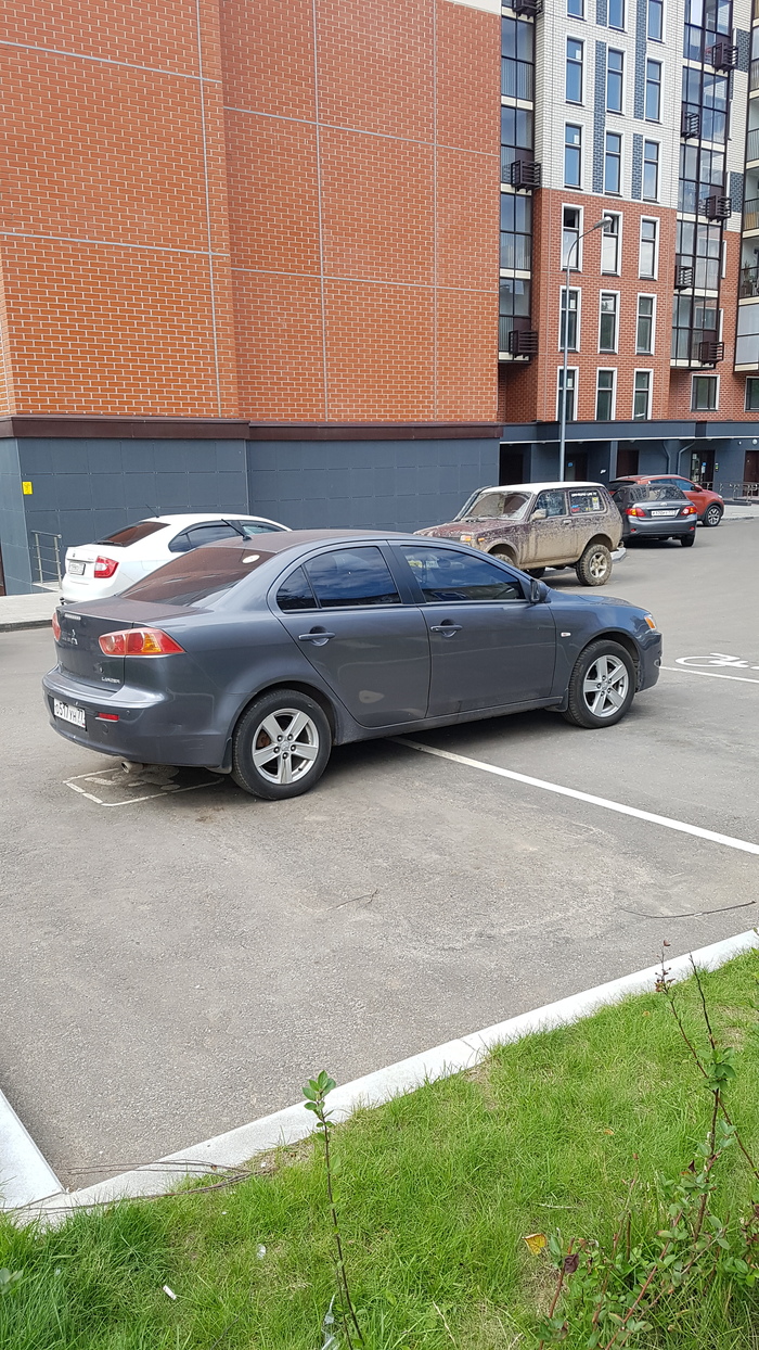 Insolence is the second happiness in the parking lot! - My, Parking, I don't care at all, Longpost, Disregard