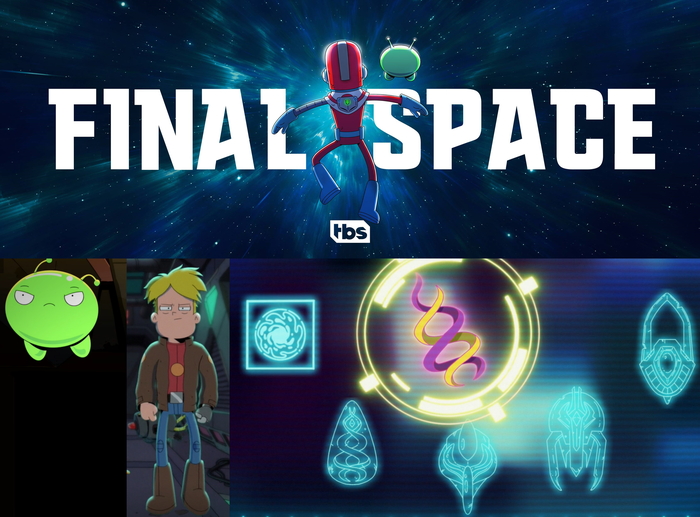 Print based on season 2 of the animated series Final Space (Ultimate Space) - My, Vector, Print, Is free, Final Space, Longpost