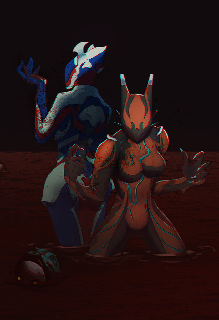 Garuda and Valkyr - Warframe, Valkyr Warframe, Games, Art