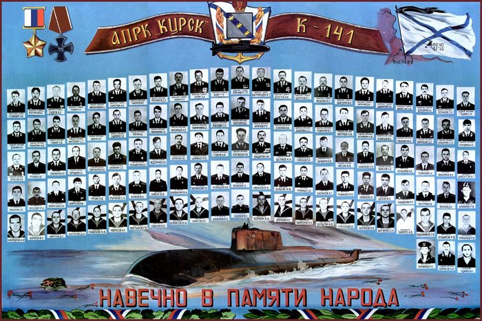 “On the ground, the submarine sleeps, but how far to the ground!” - Kursk, Nuclear submarine Kursk, Heroes, Everlasting memory, No rating, Video