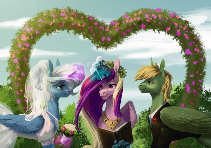     ! My Little Pony, Princess Cadance, Trixie, Original Character, , Pinefool