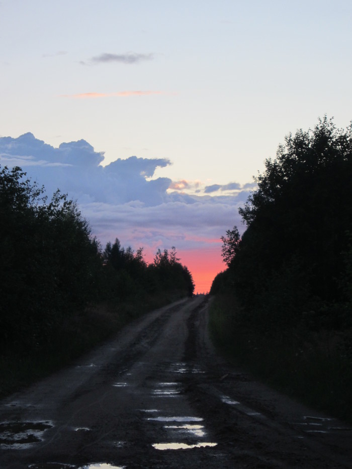 After the rain - My, Sunset, Nature, Landscape