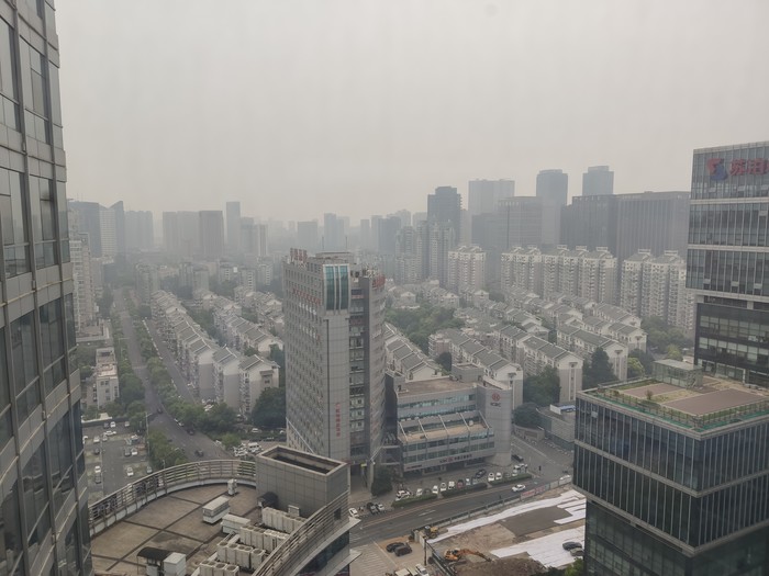 Smog in China - My, China, Smog, Air, Longpost