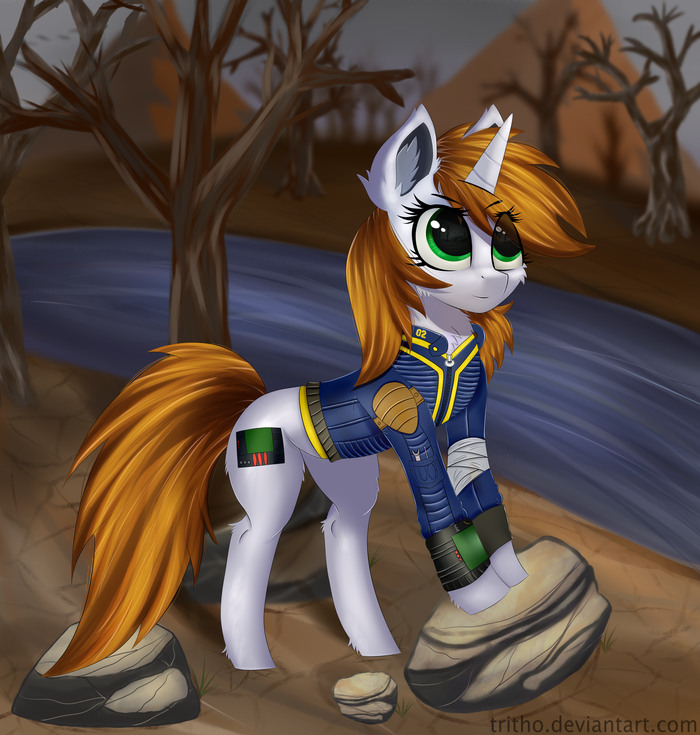   My Little Pony, Littlepip, Fallout: Equestria, Original Character