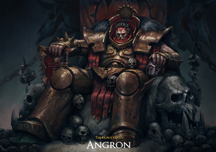 Angron, the Eater of Worlds byL J Koh Warhammer 40k, Wh Art, Horus Heresy, Angron, , L j Koh