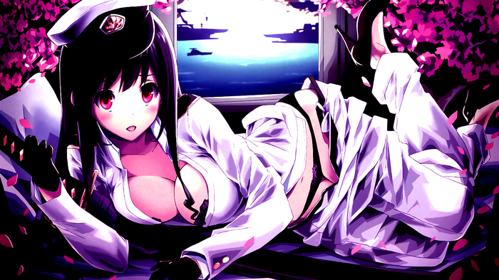 good morning^^ - Anime, Not anime, Breast, Anime art, Art, Nyasha, Milota