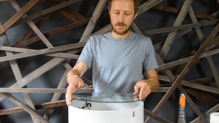 Лофтовый светильник из советского ХЛАМА. Своими руками, Лофт, Реставрация, Работа с деревом, Переделка, Светильник, Творчество, Видео, Длиннопост, Блошиный рынок