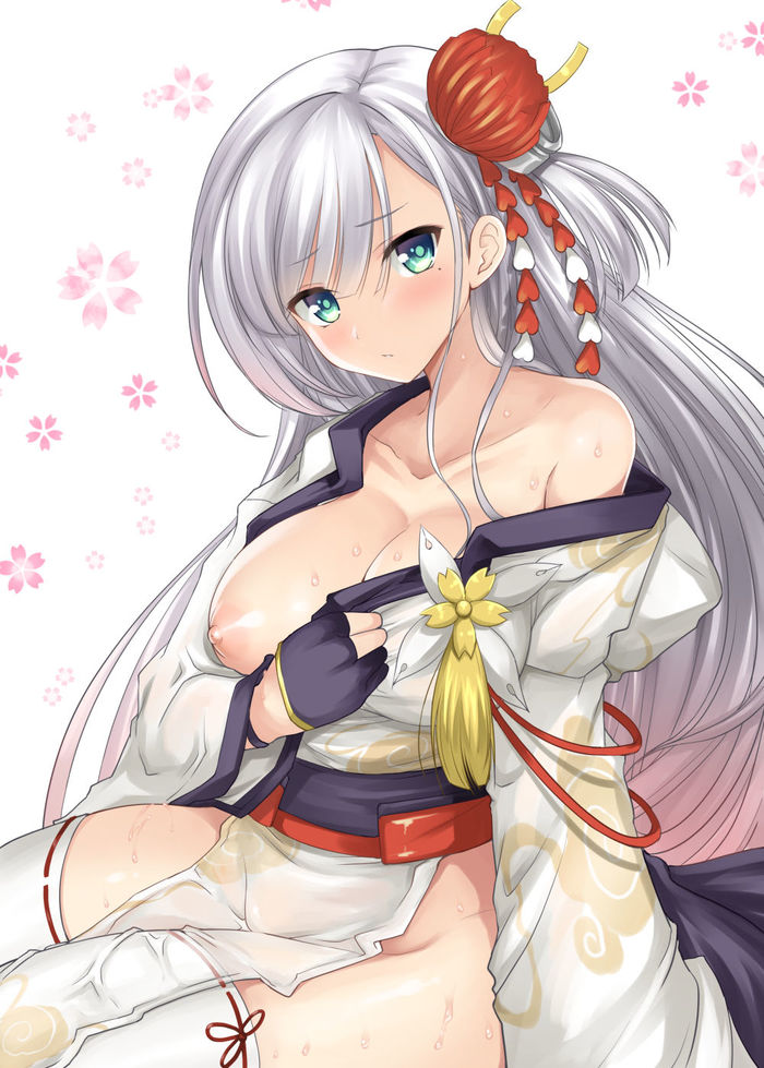 Shoukaku - NSFW, Azur lane, Shoukaku, Sugoi dekai, Anime art, Anime, Art, Breast