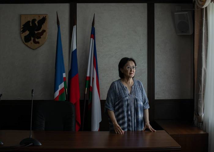 The New York Times published an article about the mayor of Yakutsk - Yakutia, Yakutsk, Sardana Avksentieva, New York Times, Mayor of Yakutsk, The photo, Politics
