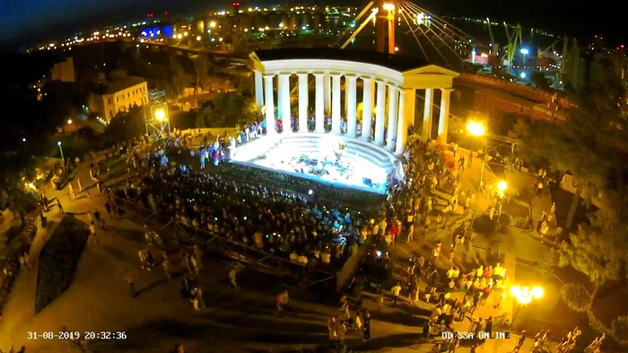 Открытие после реставрации Воронцовской колоннады | Odessa - Одесса, Онлайн