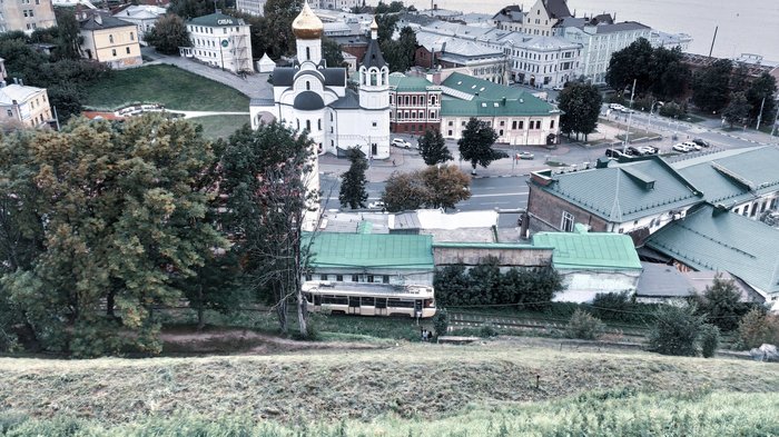 Остановка трамвая