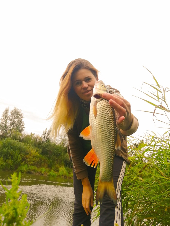 fishing girl - Longpost, Nature, Sport, Hobby, Feeder, A fish, Fishing